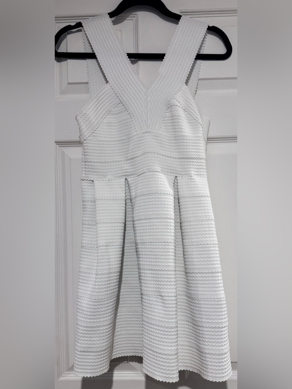 EUC H&M White Bandage Mini Dress